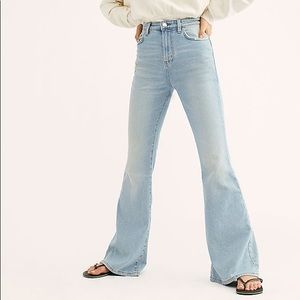 Lee high rise flare jeans